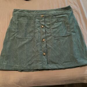 Corduroy Skirt